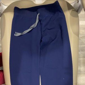 Figs Livingston Basic Scrub Pant Navy